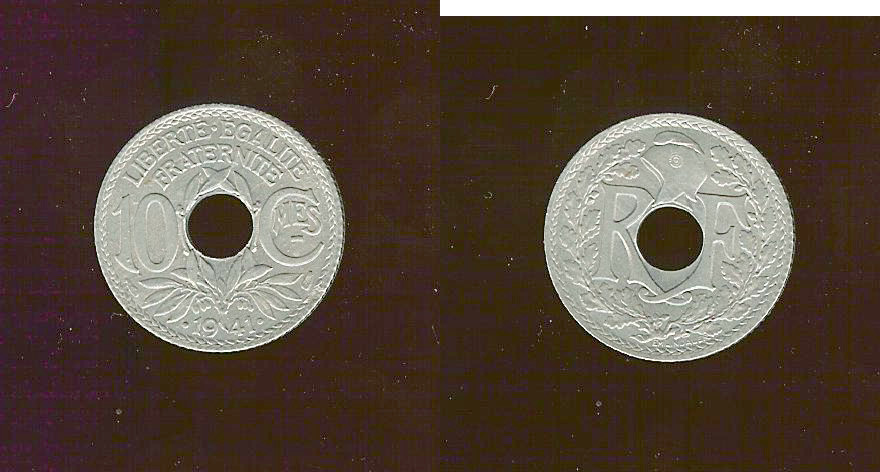 10 centimes Lindauer 1941 BU+